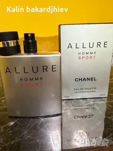 chanel allure homme sport, снимка 4 - Мъжки парфюми - 55401676