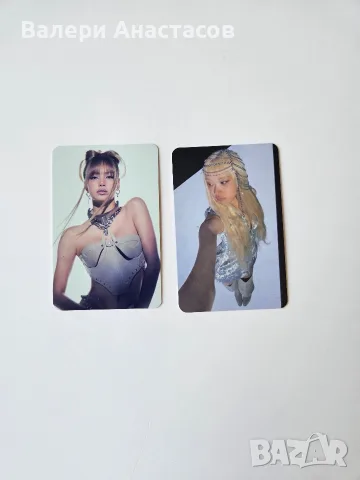 Оригинални фотокарти BLACKPINK – Lisa и ROSÉ / Deadline