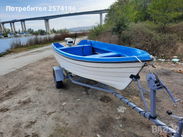 Лодка 395 с колесар и регистрация, снимка 2 - Воден транспорт - 54993495