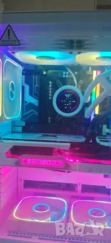 Мощно ТОП Геймърско PC Ryzen 7 9800X3D/64Gb Corsair/1.5TB SSD/RX 9070XT 16Gb/WiFi&BT/Гаранция, снимка 17 - Геймърски - 55600943