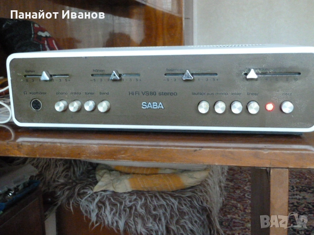 SABA VS-80 стерео усилвател, снимка 4 - Ресийвъри, усилватели, смесителни пултове - 54333812