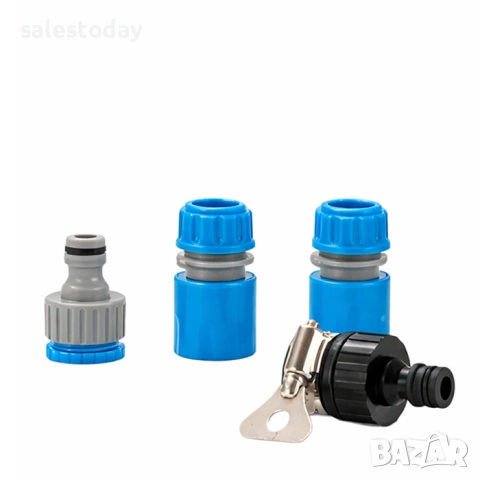 Комплект  накрайници за маркуч, бързи връзки, снимка 2 - Напояване - 54039015