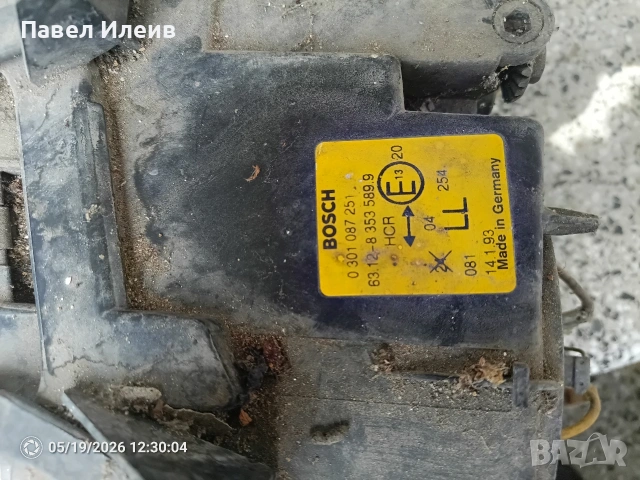 ляв фар за BMW e36 , снимка 2 - Части - 54609383