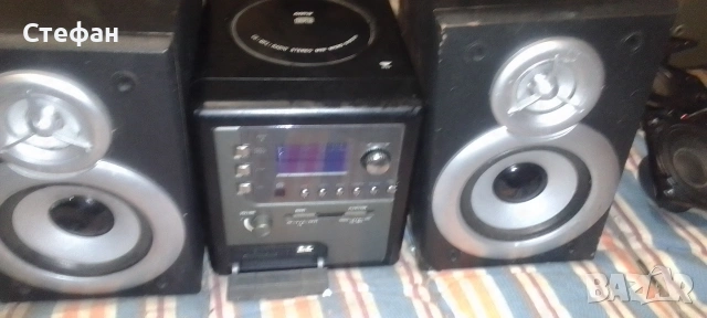 аудио уредба със тонколони комплект 