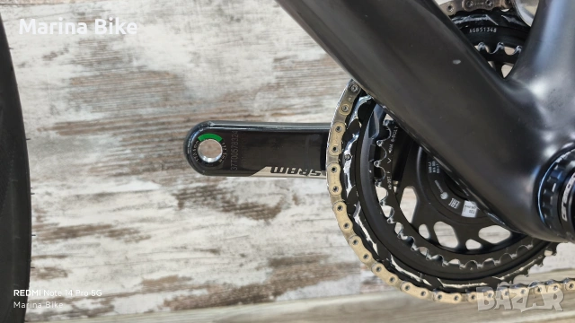 Карбонов шосеен велосипед без капли Specialized Tarmac SL7 S-Works RTP SRAM Red AXS Powermeter | 56, снимка 16 - Велосипеди - 55149821