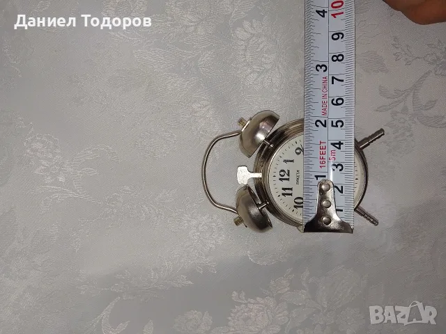 Рядък Мини будилник Ракета, Raketa- Работещ , снимка 9 - Колекции - 55667074