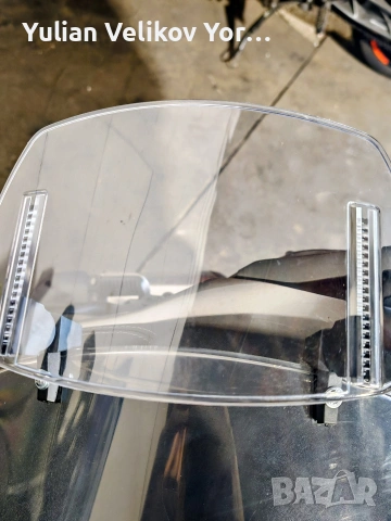 слюда за suzuki v-strom dl 650, dl 1000, надстройката е чисто нова , снимка 6 - Аксесоари и консумативи - 54316052
