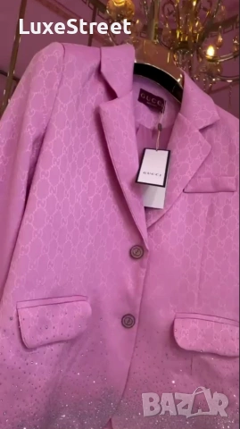 Gucci 🔥Сако с Камъни , снимка 6 - Сака - 54672880