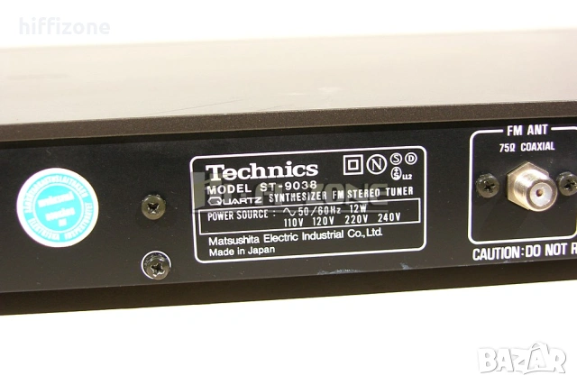 Тунер Technics st-9038, снимка 9 - Ресийвъри, усилватели, смесителни пултове - 54942026