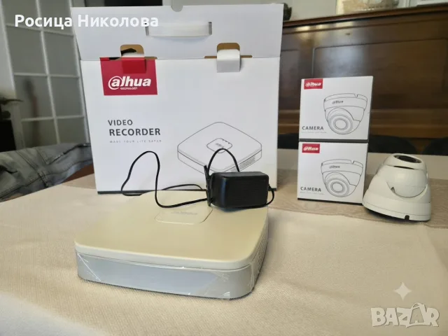 Пълен комплект видеонаблюдение Dahua XVR 8-канален рекордер + камери (Dahua и Hikvision) 