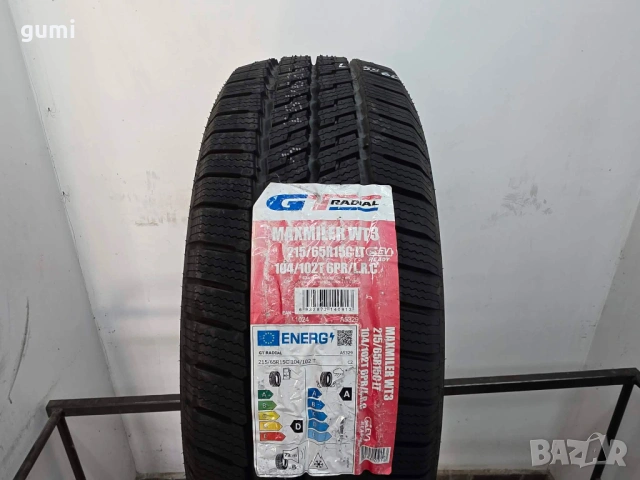 1бр зимна гума 215/65/15C GT RADIAL L05960 , снимка 2 - Гуми и джанти - 54924830
