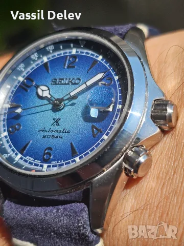 Seiko Alpinist Поръчков (MOD), снимка 2 - Мъжки - 55445093