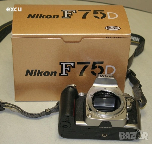 Фотоапарат с лента Nikon F75, снимка 3 - Фотоапарати - 54961321