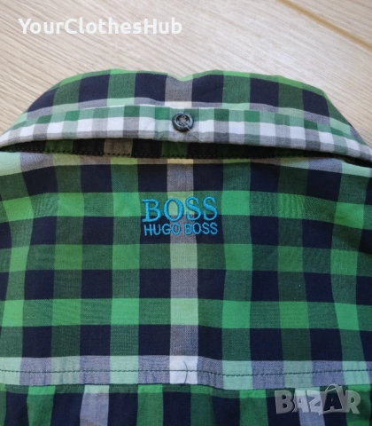 HUGO BOSS XL size Мъжка риза с дълъг ръкав, снимка 7 - Ризи - 54438036