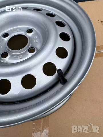 Оригинална Стоманена джанта за Каравана KNAUS&TABBERT и Ремарке  5 1/2 Jx14 H2 ET 30, 4 дупки, снимка 4 - Гуми и джанти - 55161359