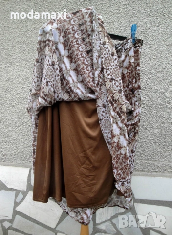 4XL Нова  дълга пола Dressbarn , снимка 4 - Поли - 55052554