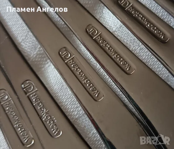 Малки десертни вилички "Петко Денев" Габрово , снимка 3 - Прибори за хранене, готвене и сервиране - 55328799