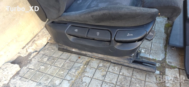 Продавам Алкантара рекаро за BMW E39 комби, снимка 4 - Части - 48998898