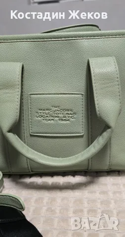 Нова. Marc Jacobs The Leather Mini Tote, снимка 6 - Чанти - 55607296