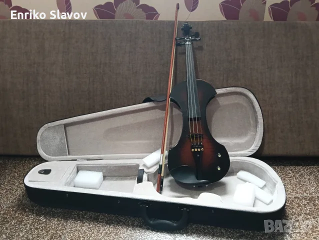 Цигулка electric Violin , снимка 9 - Струнни инструменти - 55437248
