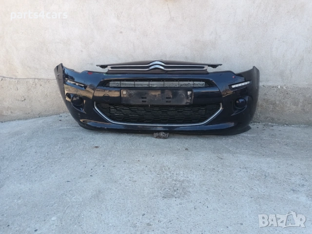 предна броня за ситроен ц3 13-16 с маска решетки лед дневни светлини CITROEN C3 , снимка 5 - Части - 54141875