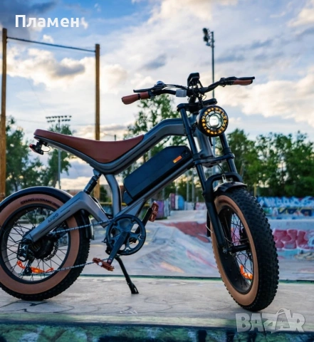 Нов!! Електрически велосипед М20 1500W 48V/18.2Ah 55км. ч. 