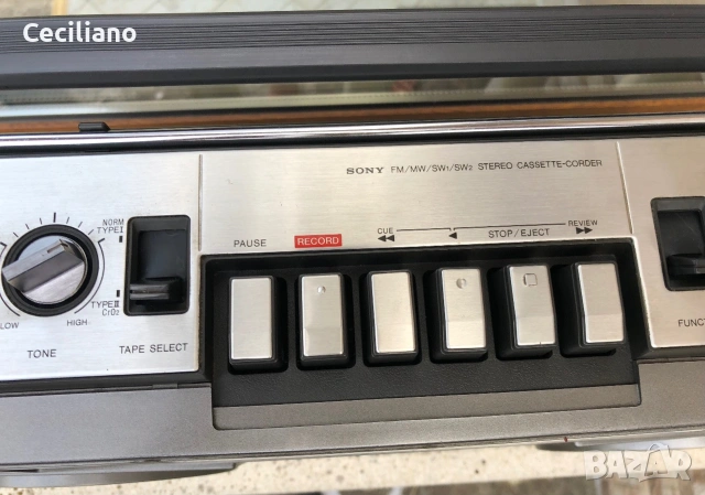 Sony CFS-66S -супер запазен радиокасетофон, снимка 9 - Радиокасетофони, транзистори - 55136803
