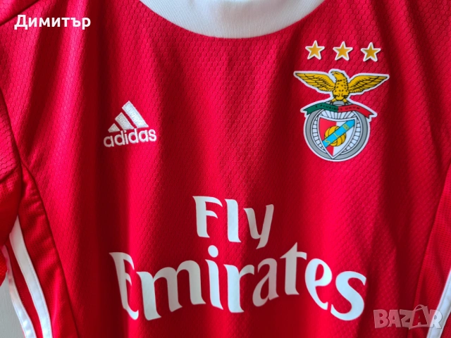 Тениска Adidas на Benfica Бенфика, снимка 2 - Тениски - 54922414