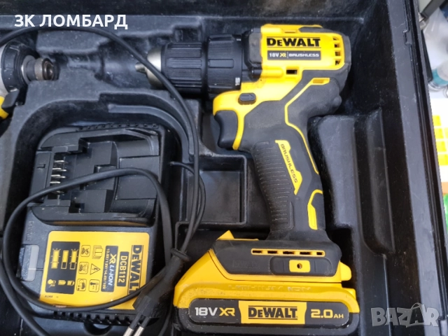 Комплект DeWALT акумулаторни инструменти, снимка 3 - Куфари с инструменти - 54699020