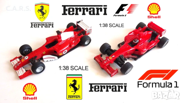 Ferrari F2005 и F2008 Formula 1 Shell V-Power 1:38