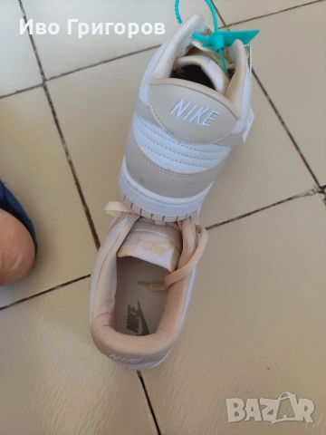 Nike Dunk Low Next Nature White 46н/29.5см.вътрешна стелка , снимка 4 - Маратонки - 54966491