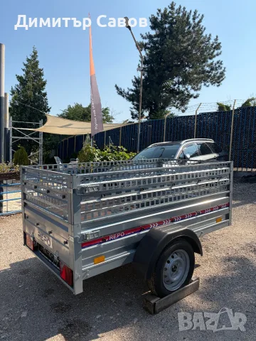 Туристическо ремарке REPO RPP с допълнителни канати до 750kg., снимка 3 - Ремаркета - 55353102