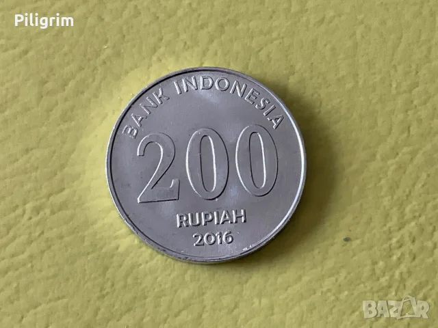 Индонезия 200 рупии 2016 г., снимка 2 - Нумизматика и бонистика - 55435081