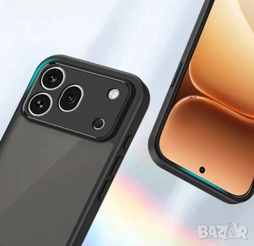 Honor 600,Honor 600pro ударо-устойчив кейс матов защита на камерата , снимка 3 - Калъфи, кейсове - 54436883