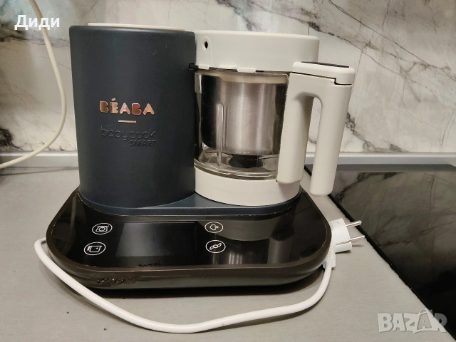 Кухненски робот за бебешка храна Beaba Babycook Smart, снимка 2 - Прибори, съдове, шишета и биберони - 54744710