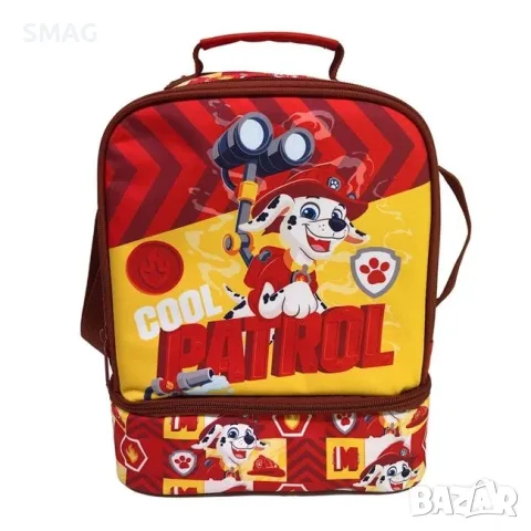 Термочанта за храна paw patrol с 2 отделения синьо червена_1252209, снимка 4 - Раници - 55704279