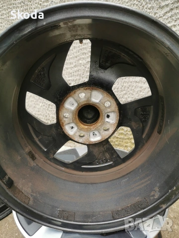 джанти Skoda 5x112 16, снимка 8 - Гуми и джанти - 54527998