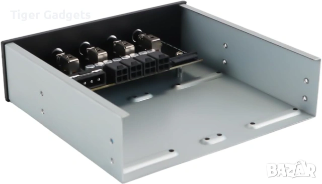Namvo 4-Switch SATA HDD Power Supply Switch – контролер за захранване на HDD/SSD дискове с 2 x 2.5" , снимка 2 - Други - 54521991