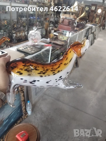 ПРОДАВАМ УНИКАЛНА ФИГУРА НА КУЧЕ, МОРАНО , снимка 2 - Колекции - 55128467