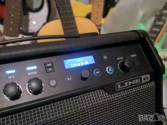 Усилвател Line6/ Crate/ Marshall, кубе за китара с вграден процесор ефекти, снимка 7 - Китари - 54901354