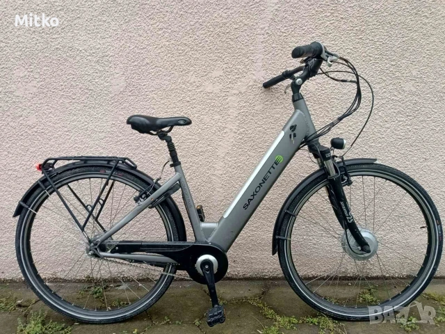 нов 28 цола електрически алуминиев велосипед на 150 км неразличим от нов внос от Германия 