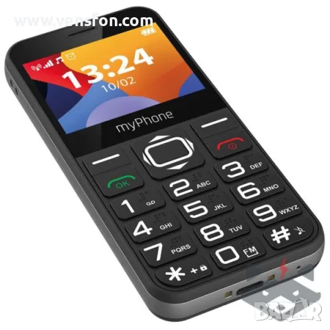  myPhone Halo 3 Телефон за възрастни /черен/, снимка 4 - Други - 55691830