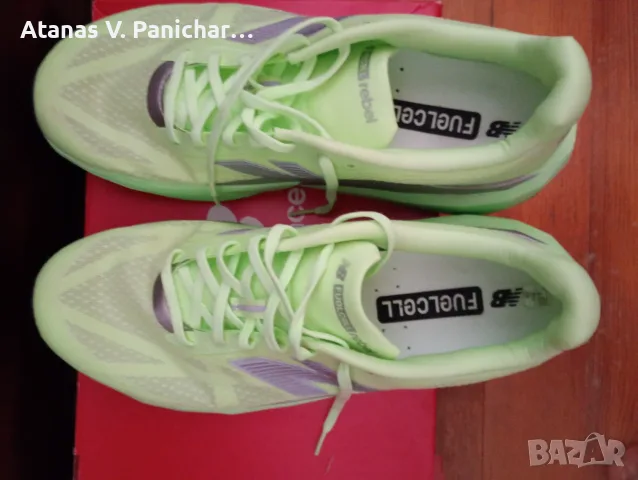 New Balance FuelCell Rebel v5 Mint Flash, снимка 4 - Маратонки - 55667581