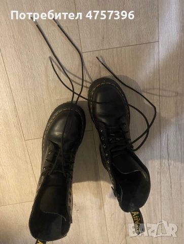 Dr. Martens боти 37, снимка 2 - Дамски боти - 53965557