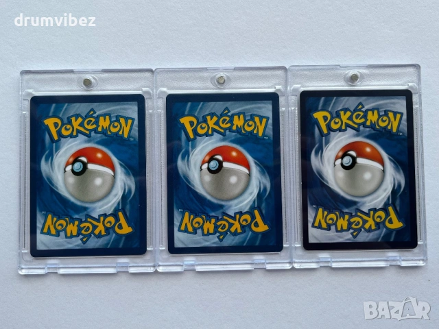 3 Pokemon Vmax cards, снимка 6 - Колекции - 54809454