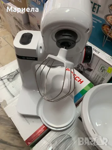 Кухненски робот BOSCH MUM2 700W / Планетарен миксер, снимка 13 - Кухненски роботи - 55638689