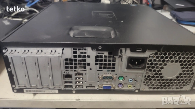 компютър HP Compaq 8000 SFF / Core 2 Duo E8400/4GB/300GB, снимка 4 - Работни компютри - 54796224