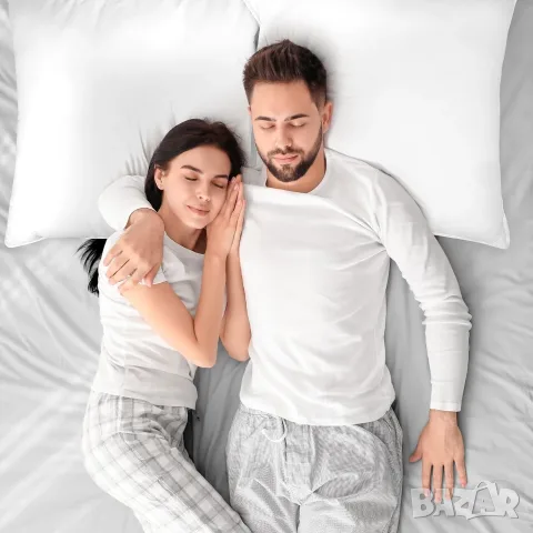 Нов Комплект 2 бр. Премиум Възглавници за Спане Utopia Bedding (80х80 см, Антиалергични), снимка 4 - Възглавници - 55327047