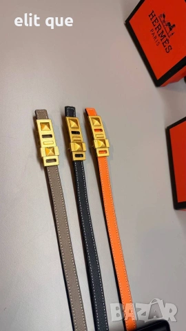 колани от естествена кожа в кутия prada Gucci hermes miu miu , снимка 8 - Колани - 55233620