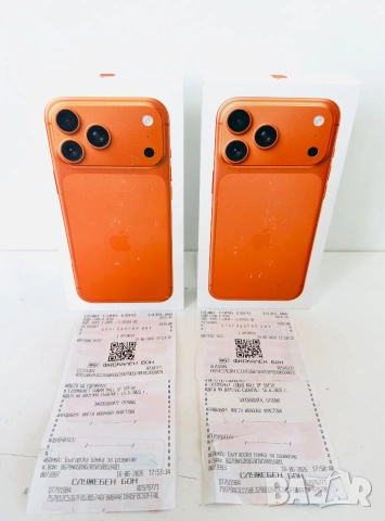 НОВ!iPhone 17 Pro Max 256GB Cosmic Orange 2г.ГАРАНЦИЯ Техномаркет!, снимка 2 - Apple iPhone - 55051933